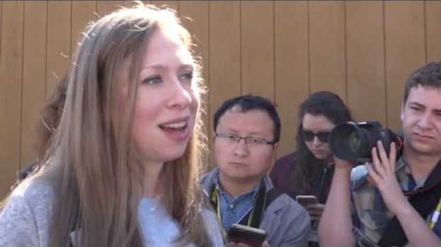 Video Chelsea Clinton on being at Berkeley in Deutsch