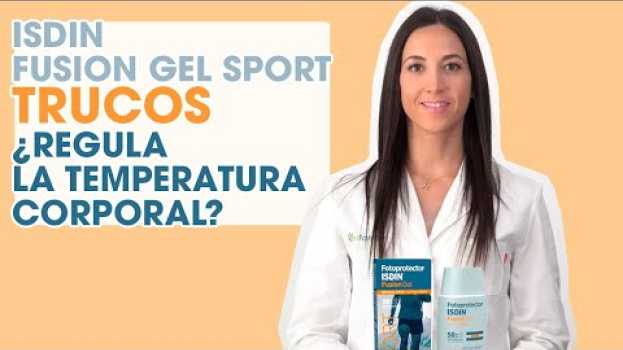 Video El MEJOR PROTECTOR para hacer DEPORTE 🏀⛹🏻‍♀️🎾🚴🏻‍♂️ Isdin fusion gel sport I Al detalle in English