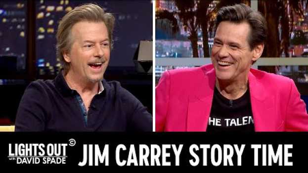 Video Jim Carrey Tells the Story of His Weird History with “SNL” & More - Lights Out with David Spade en français
