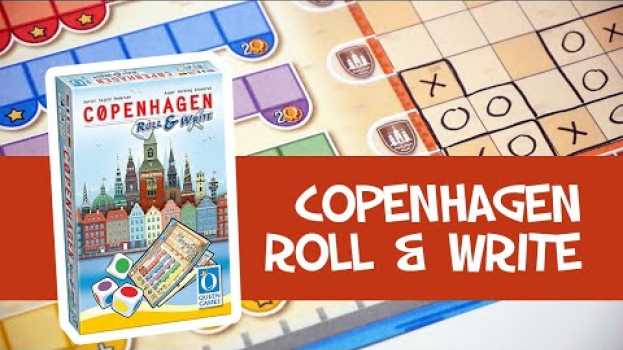 Video Copenhagen - Roll & Write - Présentation du jeu em Portuguese