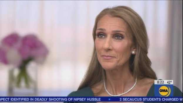 Video Céline Dion Says She's 'In Love' Following Los of René Angélil in English