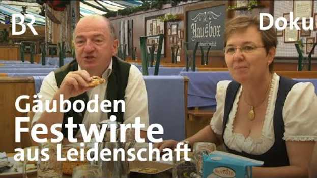Video Festwirt aus Leidenschaft: Familie Anton Wenisch aus Straubing: | Schwaben & Altbayern | BR in English