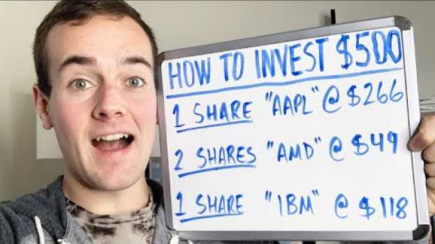 Video Where To Invest $500 Right Now (In The Stock Market!) en Español