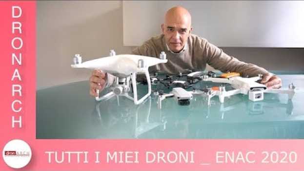 Video TUTTI i MIEI DRONI _ quale sarà il migliore?? Enac permettendo!! in Deutsch