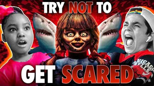 Video Kids Try Not To Get Scared Challenge su italiano