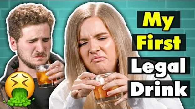 Video 21 Year Olds Try Drinks For The First Time | People Vs. Food in Deutsch