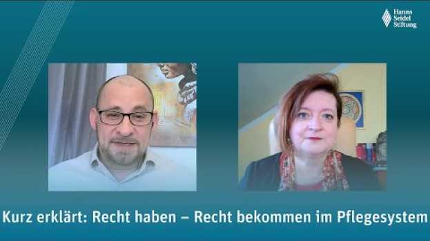 Video Kurz erklärt: Recht haben – Recht bekommen im Pflegesystem in Deutsch