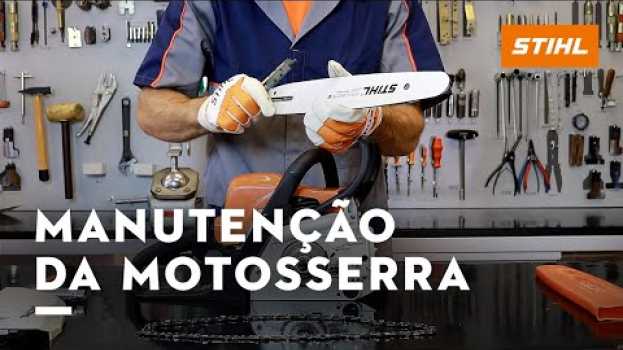 Video Como fazer limpeza e manutenção preventiva da motosserra in Deutsch