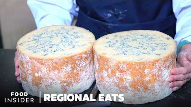 Video How Traditional English Stilton Cheese Is Made At A 100-Year-Old Dairy | Regional Eats em Portuguese