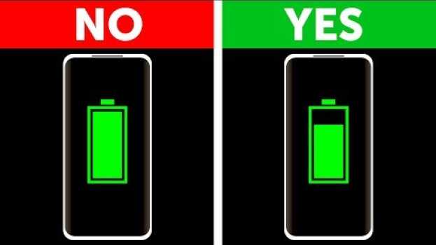 Video Don't Charge Your Phone to 100%, Here's Why en Español