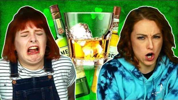 Video Irish People Try Irish Whiskey en français