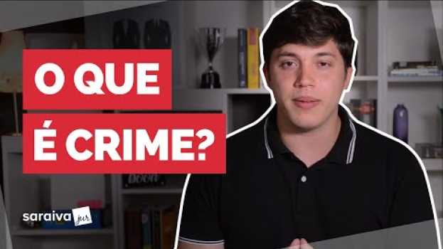 Video Você sabe o que é CRIME? in English