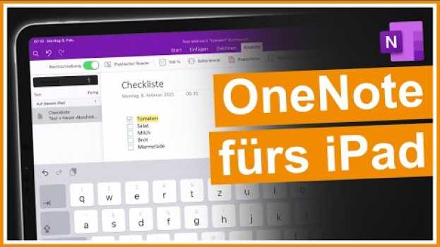 Video OneNote Tutorial für das iPad (deutsch) en français