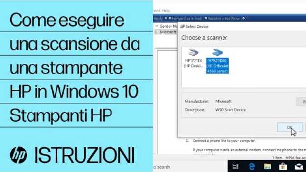 Video Come eseguire una scansione da una stampante HP in Windows 10 | Stampanti HP | @HPSupport na Polish