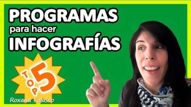 Video Mejores PROGRAMAS para hacer INFOGRAFÍAS em Portuguese