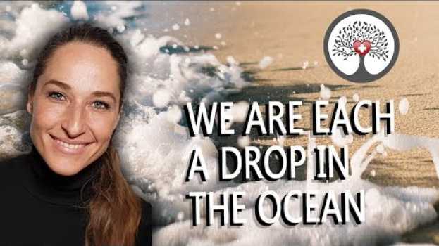 Video We are each a drop in the ocean em Portuguese