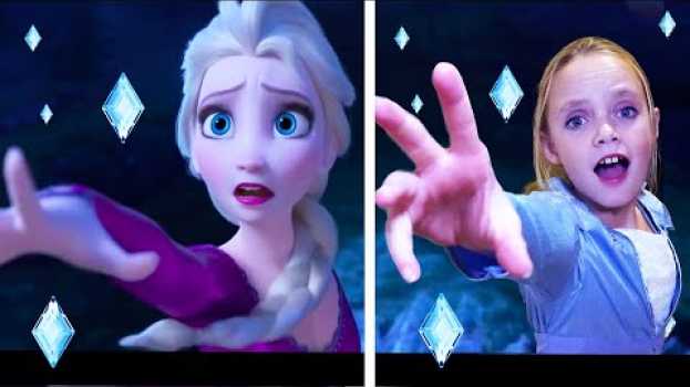 Video Into the Unknown!  Frozen 2 Elsa Song (Cover) em Portuguese