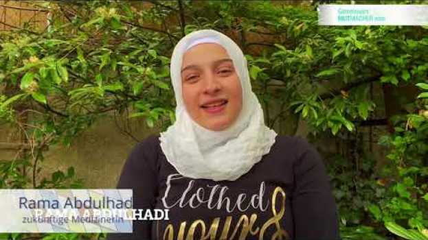 Video "Gemeinsam MUTMACHER sein": Rama Abdulhadi su italiano