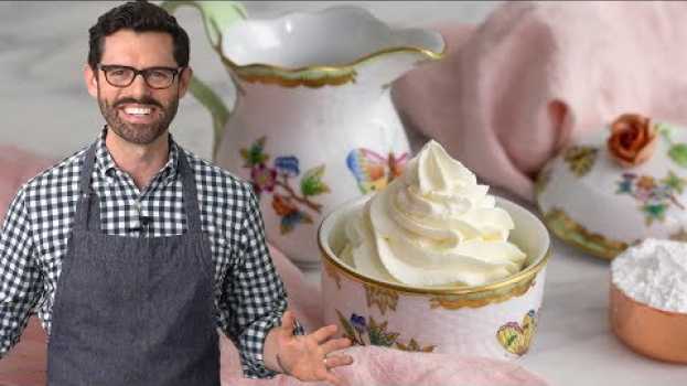 Video How to Make Whipped Cream and Whipped Cream Frosting! in Deutsch