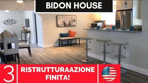 Video Bidon House: la ristrutturazione è finita e questo è il risultato finale em Portuguese