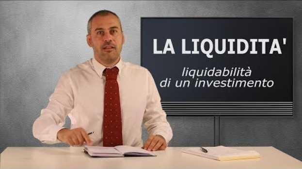 Видео Investimento liquido ? cosa vuol dire на русском