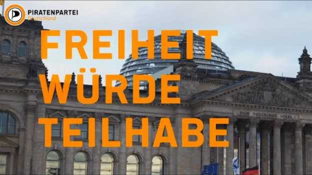 Видео Wahlwerbespot der Piratenpartei Deutschland zur Bundestagswahl 2021 на русском