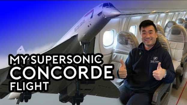 Видео My Ultimate Flight - Flying the Supersonic Concorde на русском