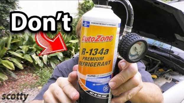 Video Never Use This on Your Car's AC System su italiano