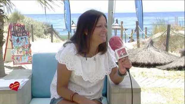 Video Chiringuito Arenal Beach Marbella-Entrevista de Helena Olaya a su Propietaria Isabel Domínguez in English