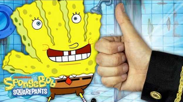 Видео Every Time ‘Hans the Hand’ Appears! ✋ | SpongeBob на русском