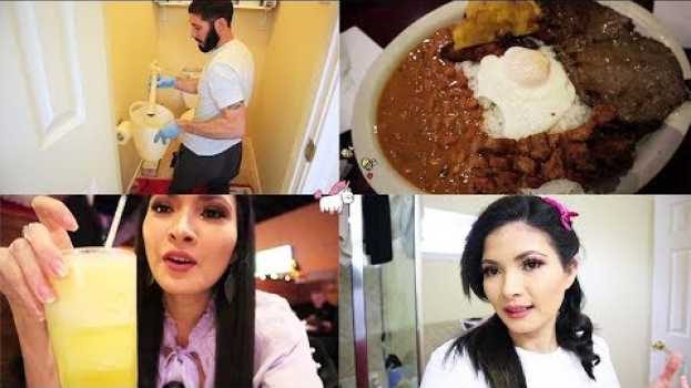 Video Mi Esposo Le Hace a Todo 👏 Probando Comida Colombiana en Texas 🦄 ok Bessy su italiano