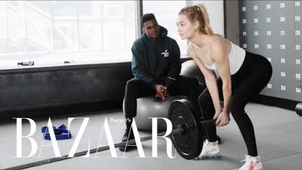 Video How to Work Out Like a Victoria's Secret Model at the Gym | Harper's BAZAAR en français