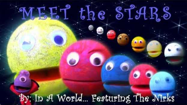 Video Meet the Stars (Part 1)–Astronomy Song about stars-for Kids by In A World Music Kids with The Nirks™ in Deutsch