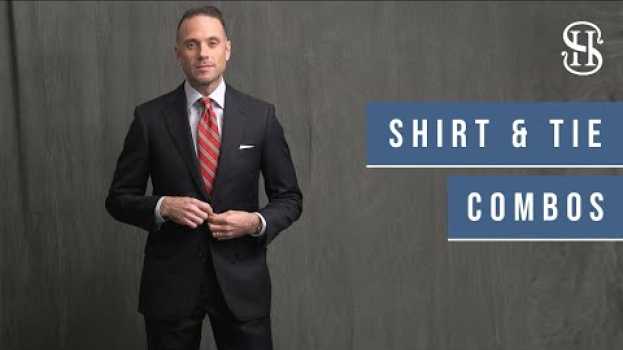 Video 10 Navy Suit Shirt and Tie Combinations | Men's Wardrobe Essentials en français