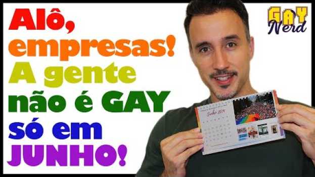 Video Comemore seu ORGULHO LGBT... mas cuidado com o PINKWASHING│ CANAL GAY NERD in English