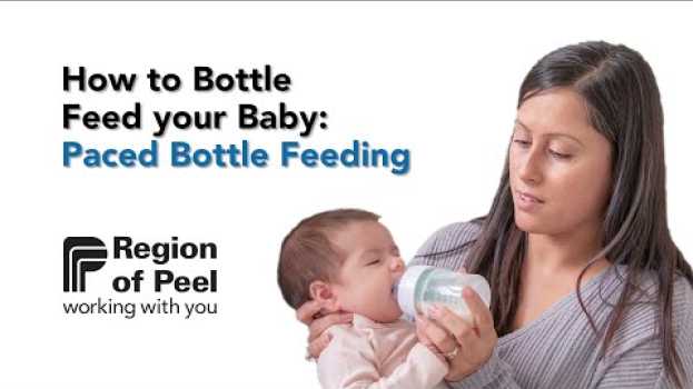 Video How to Bottle Feed your Baby: Paced Bottle Feeding in English