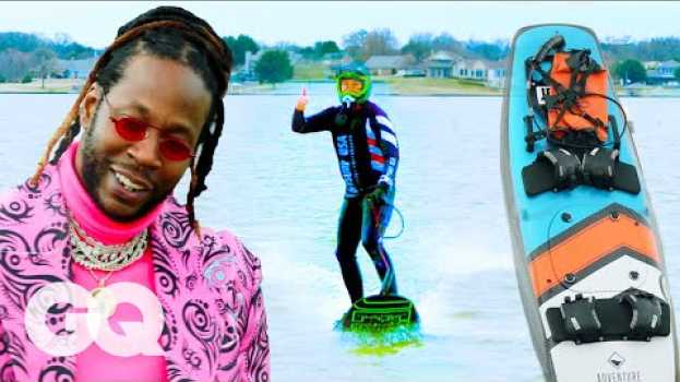 Video 2 Chainz Checks Out an $11.4K Motorized Surfboard | Most Expensivest | GQ & VICE TV en français