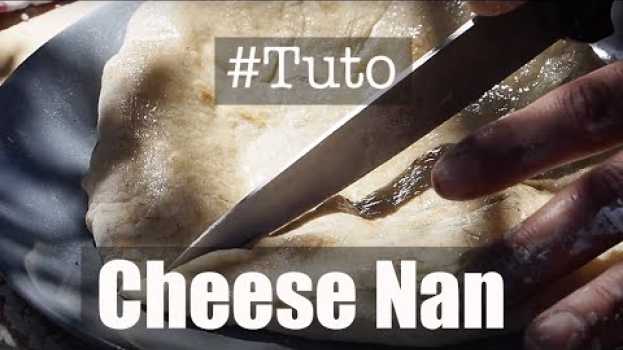 Video CHEESE NAAN au FOUR A BOIS - Délicieux Pain indien au fromage em Portuguese