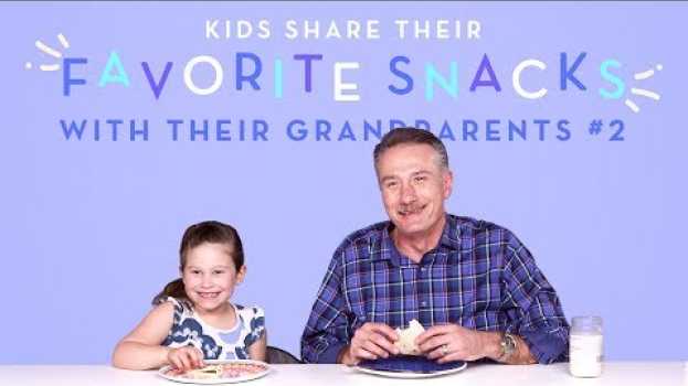 Video Kids Share Their Favorite Snack With Their Grandparents: Round 2 | Kids Try | HiHo Kids en Español