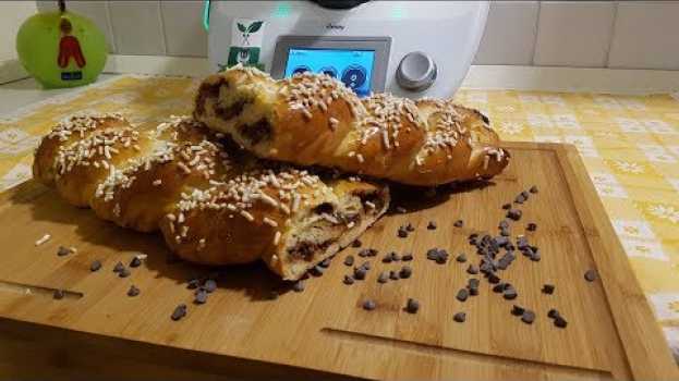 Видео Treccia di pan brioche al cioccolato per bimby TM6 TM5 TM31 на русском