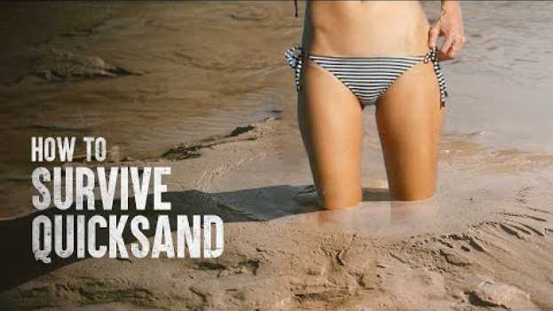 Видео How to Survive Falling Into Quicksand на русском