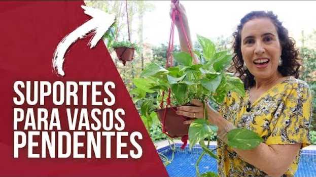Video COMO FAZER - Suporte fácil para vasos pendentes | Nô Figueiredo en Español