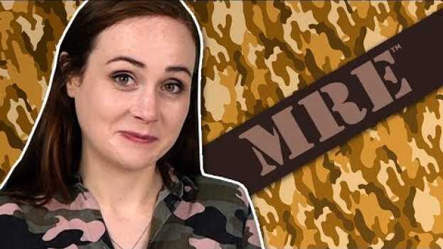 Video Irish People Try American Military Food (MREs) em Portuguese