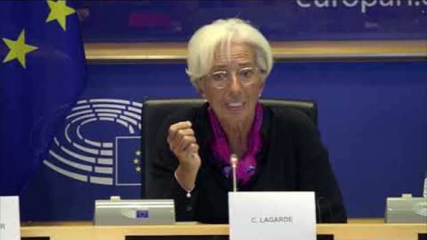 Video "The currency is a public good that belongs to the People" - Christine Lagarde en français