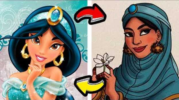Video Как Принцессы Disney Выглядели бы в Реальности в Своей Исторической Эпохе en Español