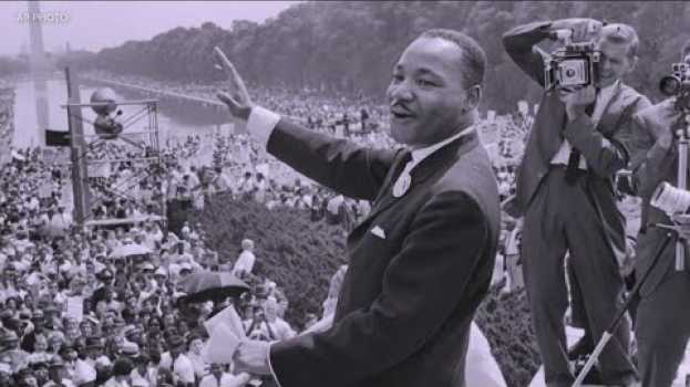 Video 60th anniversary of the "I Have a Dream" speech by Martin Luther King from the steps of the Lincoln en français