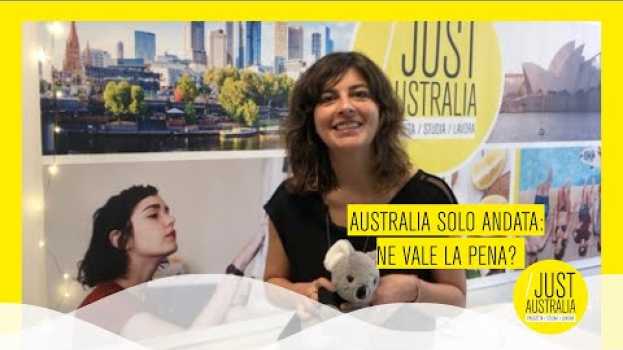 Video Australia solo andata: ne vale la pena? em Portuguese