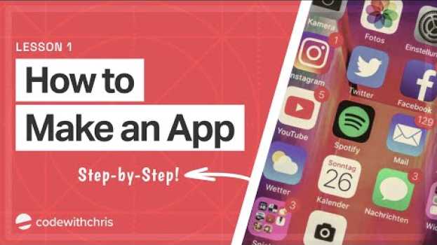 Video How to Make an App for Beginners (2020) - Lesson 1 su italiano
