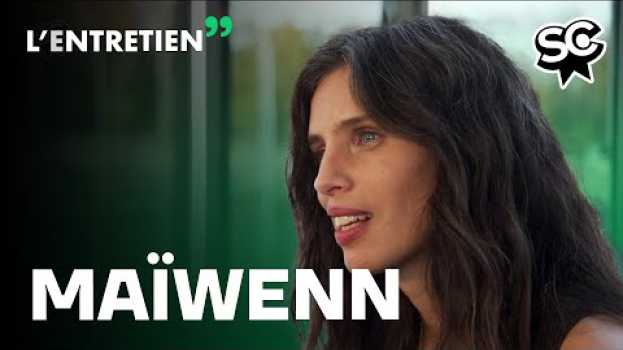 Video “Je propose mon film comme acte de résistance.“ | Maïwenn | L'Entretien | SensCritique en français