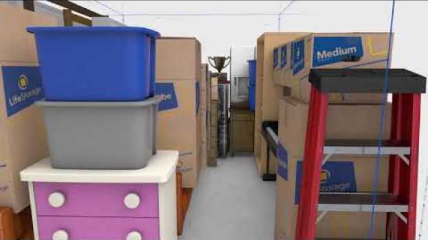 Video Packing a storage unit - Pro tips from Life Storage in Deutsch